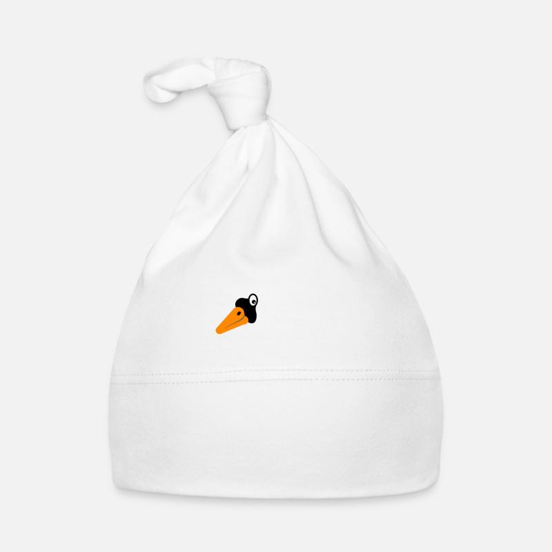 Schwan Geburtstag Zwei Baby Bio-Mütze