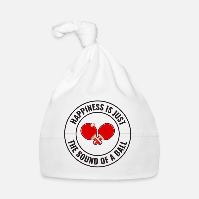 Ping Pong Master Table Tennis Coach Paddle Player Organic Baby Cap