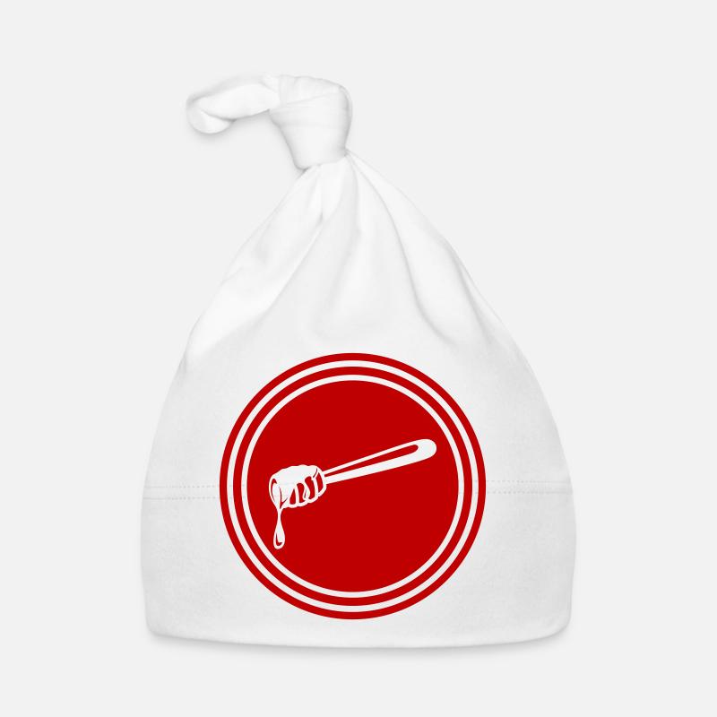 Stick chisel symbol beekeeper Organic Baby Cap