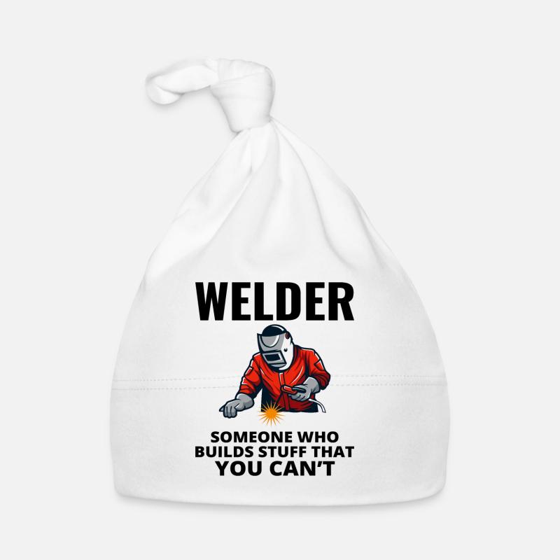 Welding Welder Metal Construction Ironworker Organic Baby Cap