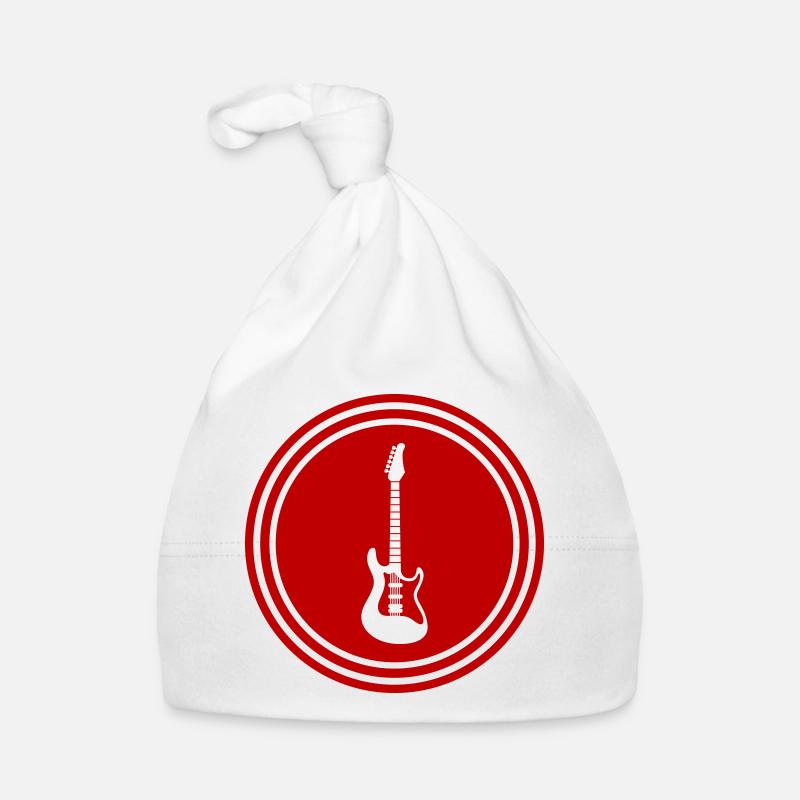 Symbole de guitare Bonnet bio Bébé