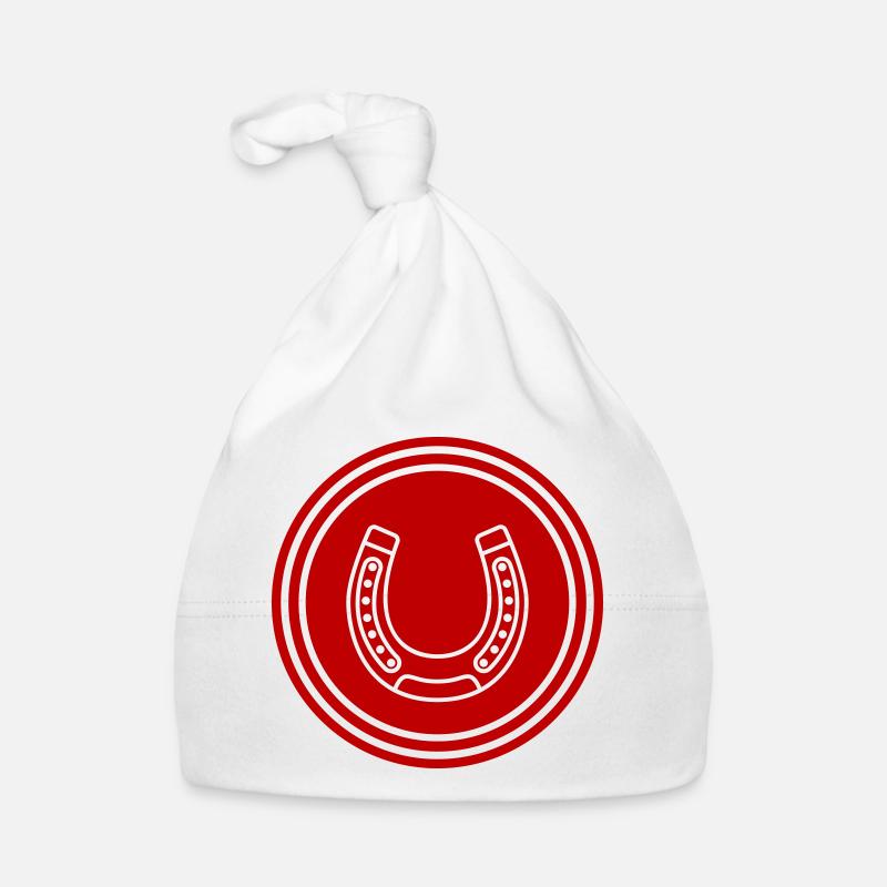 Hoefijzer icoon Bio-muts voor baby's
