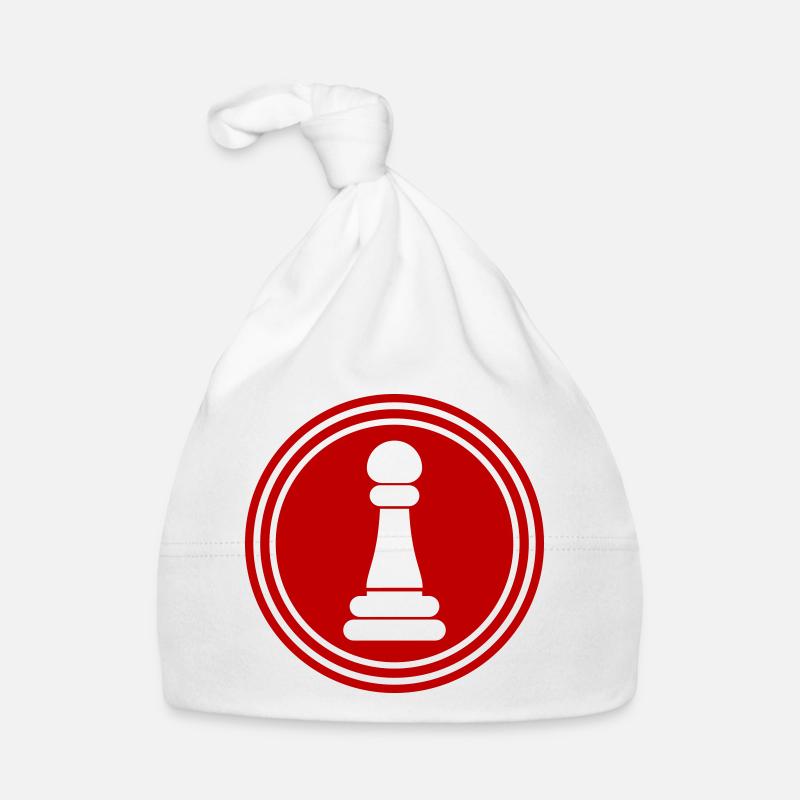 Runner Bauer Chess Piece Organic Baby Cap