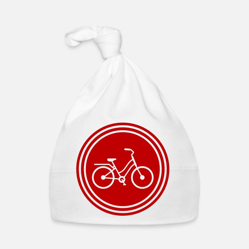 Fahrrad Icon Baby Bio-Mütze