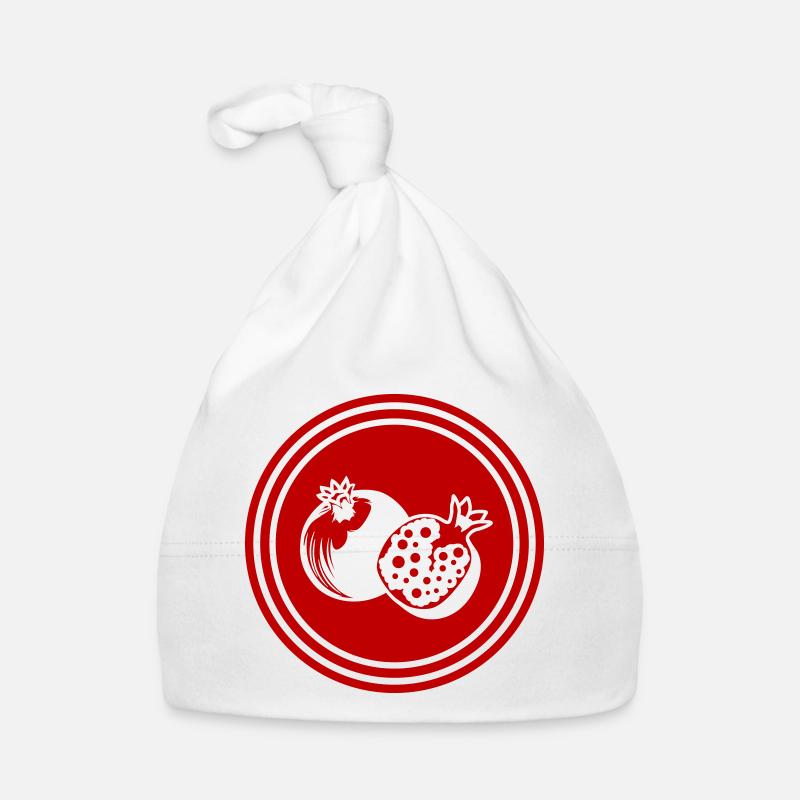 Pomegranate fruit Organic Baby Cap