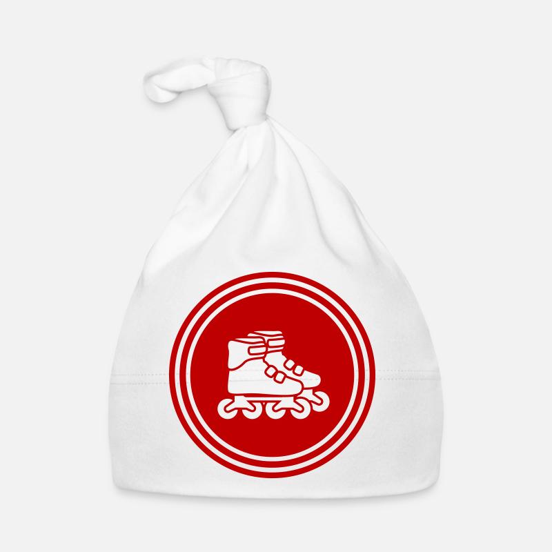 Inline skates icon Organic Baby Cap