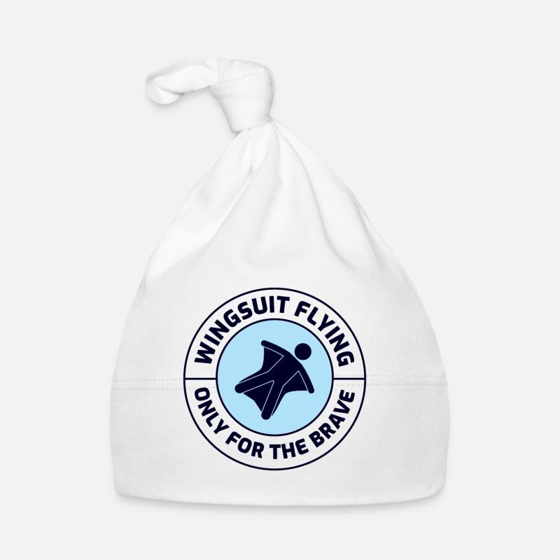 Wingsuit flying Base Jumping Skydiving Wingsuiting Organic Baby Cap