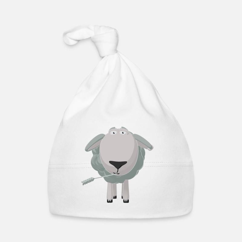 Pepper The Sheep Organic Baby Cap