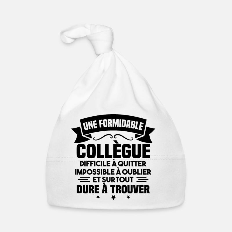 Une formidable collègue difficile Bonnet bio Bébé