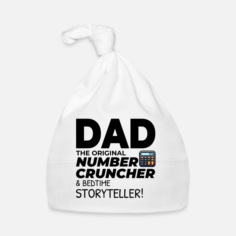Comptable Papa Comptabilité Finance Financier Drôle Bonnet bio Bébé