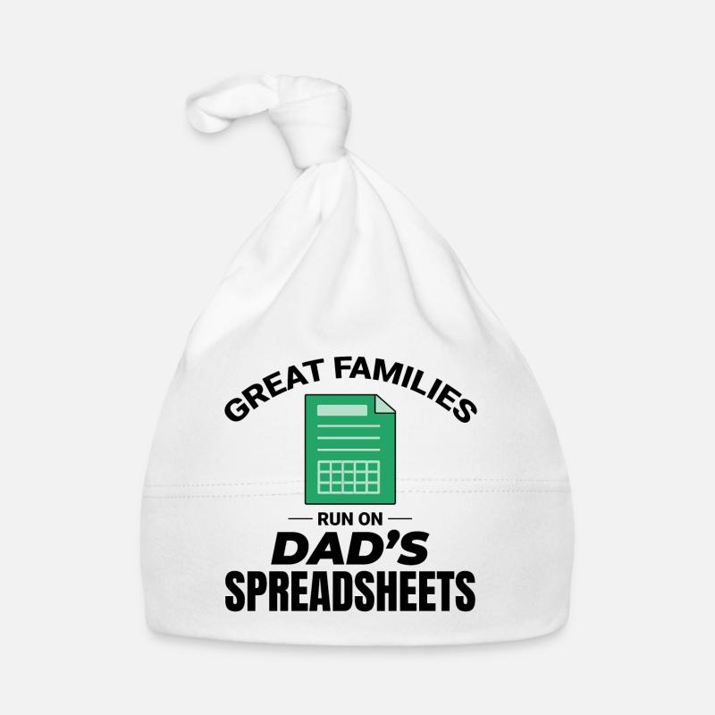 Comptable Papa Comptabilité Finance Financier Drôle Bonnet bio Bébé