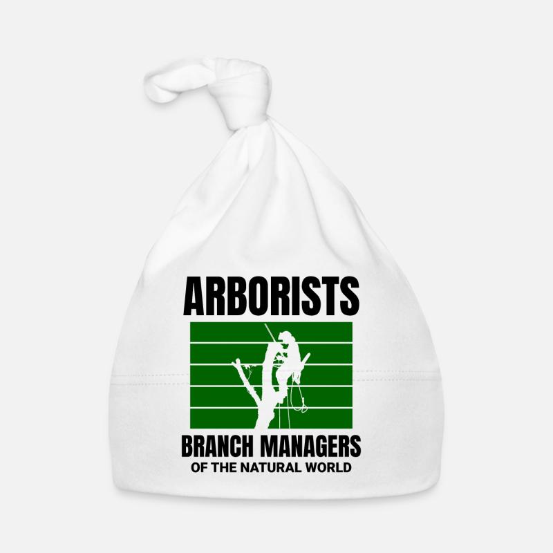 Baumpfleger Baumchirurg Kletterer Klettertrimmer Baby Bio-Mütze