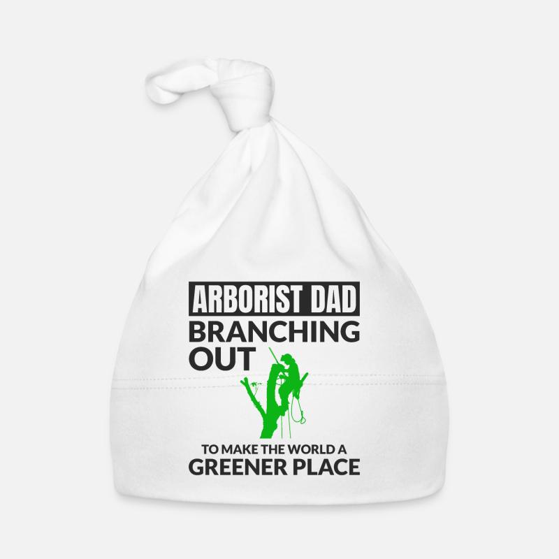 Arborist Tree Surgeon Climber Climbing Trimmer Organic Baby Cap