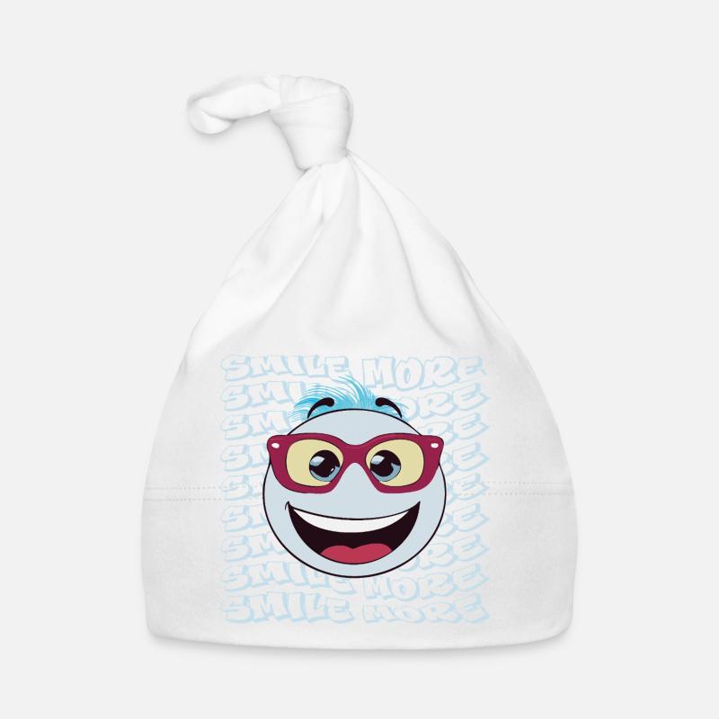 SMILE PLUS Smiley Bonnet bio Bébé