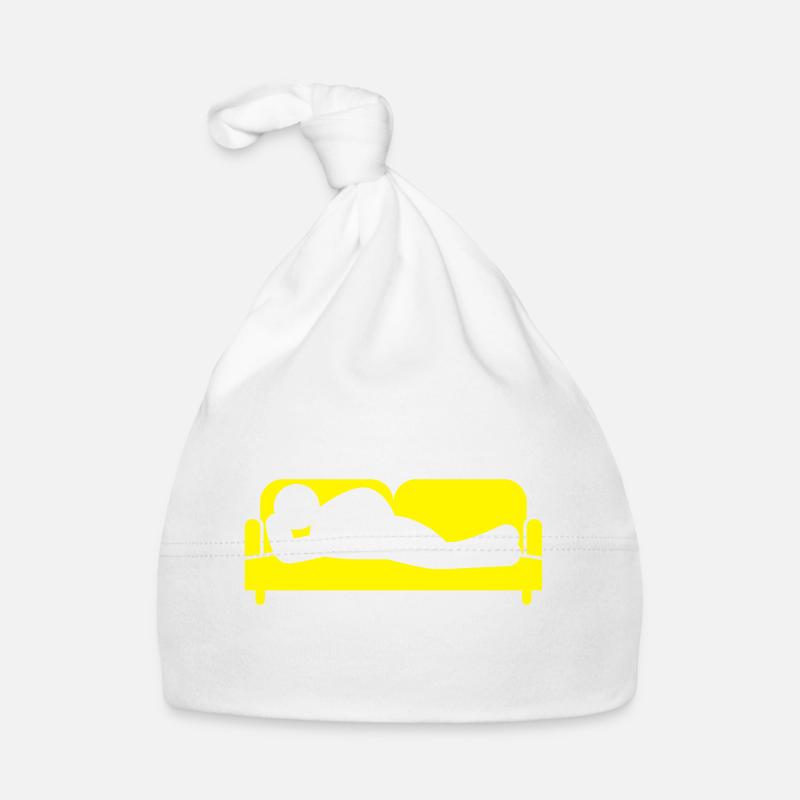 Couch Schlafen Sofa Müde Icon Baby Bio-Mütze