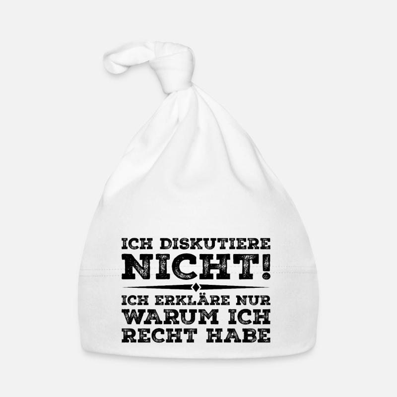 I'm Not Arguing Baby Bio-Mütze
