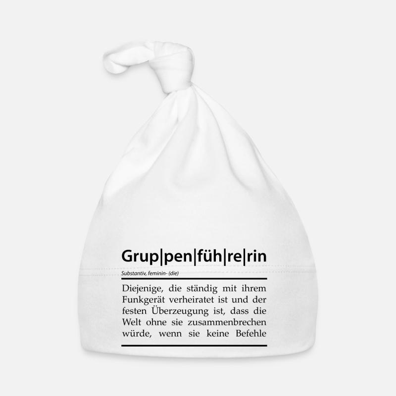 Definition Gruppenführerin Baby Bio-Mütze