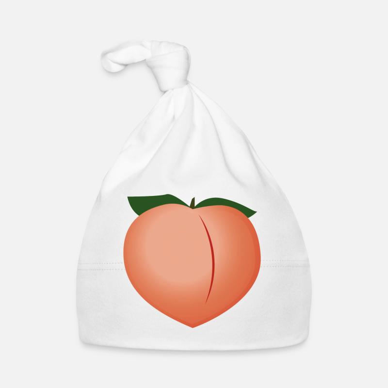 Crisp peach Organic Baby Cap