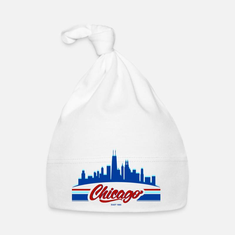Chicago Graphic Organic Baby Cap