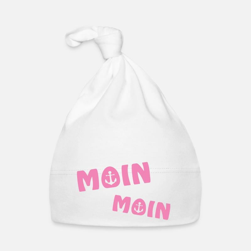 Moin Moin mit Anker Baby Bio-Mütze
