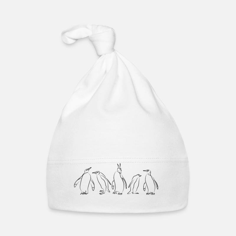 penguin groupies Organic Baby Cap