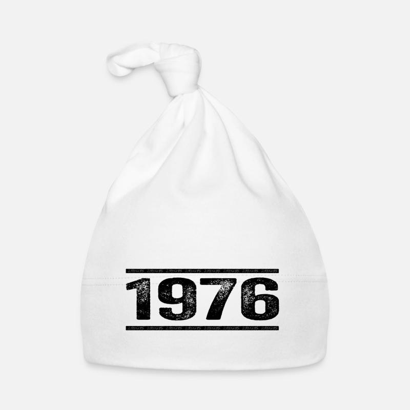 1976 Retro 1976 Geburtstag 1976 Vintage 1976 Baby Bio-Mütze