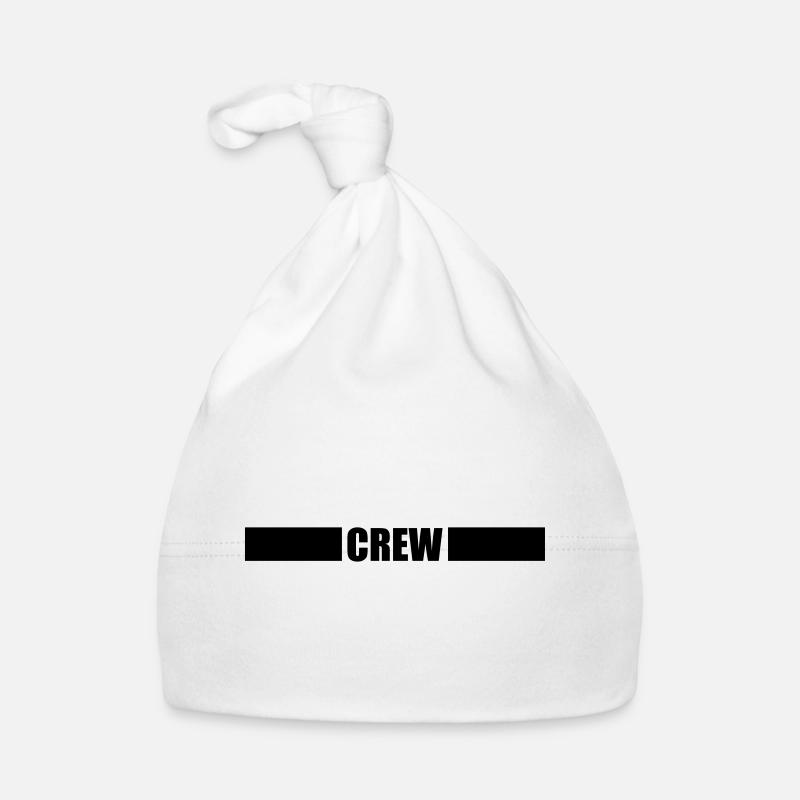 Crew Strich Baby Bio-Mütze
