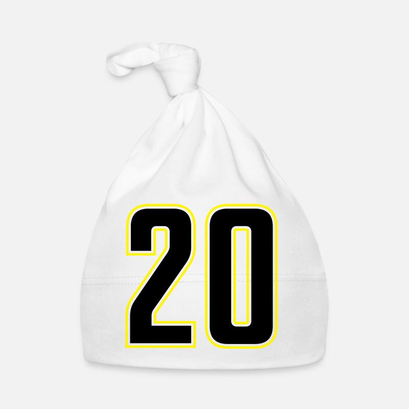 20 zahl Baby Bio-Mütze