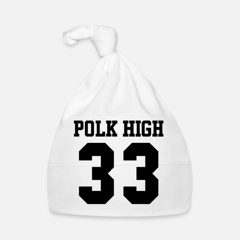 Polk Hoch 33 - Baby Bio-Mütze - Weiß