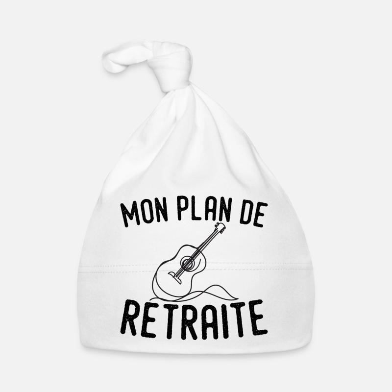 My Guitar Retirement Plan - Guitar Gift Organic Baby Cap