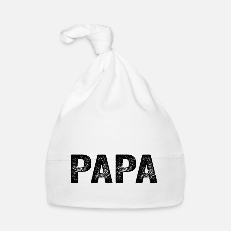 Dad Dad Dad Gift Organic Baby Cap