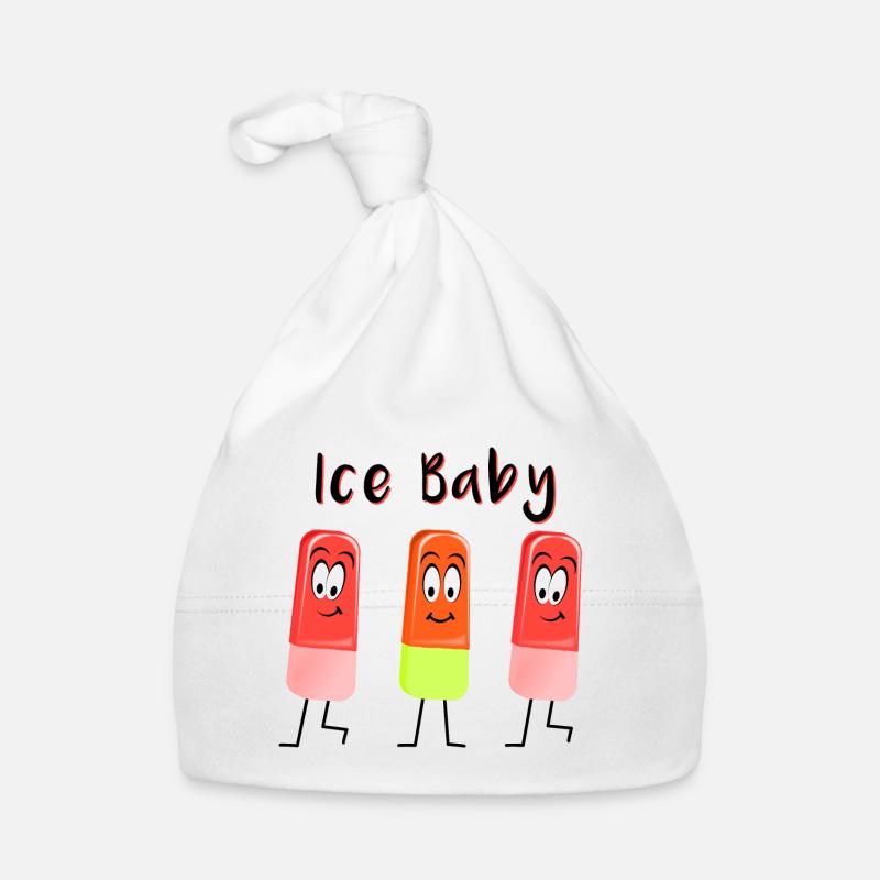 Lustiges Eis Baby Bio-Mütze
