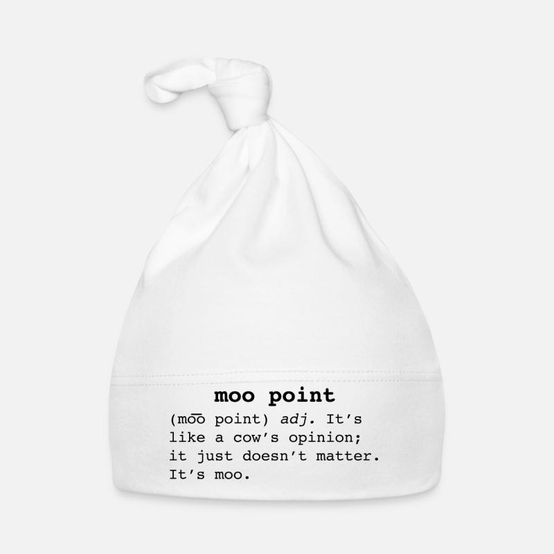 Citation de Moo Point Bonnet bio Bébé