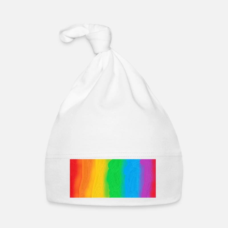 RAINBOW Organic Baby Cap