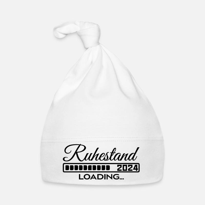 Ruhestand 2024 loading Baby Bio-Mütze