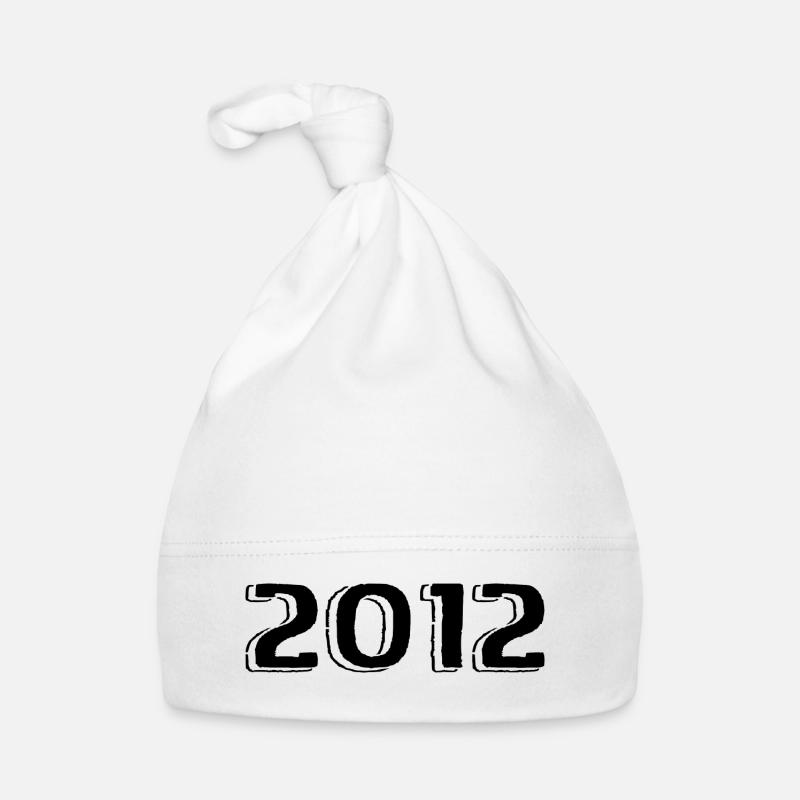 Vintage 2012 Naissance Anniversaire Rétro 2012 Bonnet bio Bébé