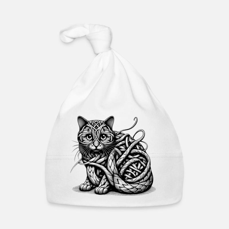 Art du chat Bonnet bio Bébé