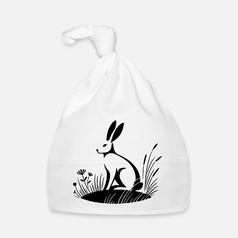 Hase Baby Bio-Mütze