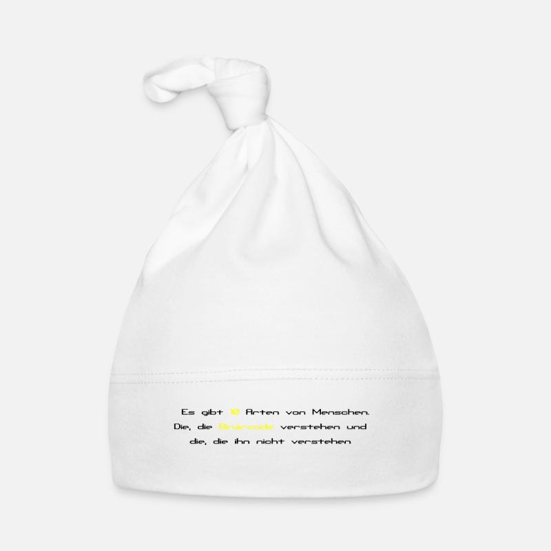 Binary Joke Baby Bio-Mütze