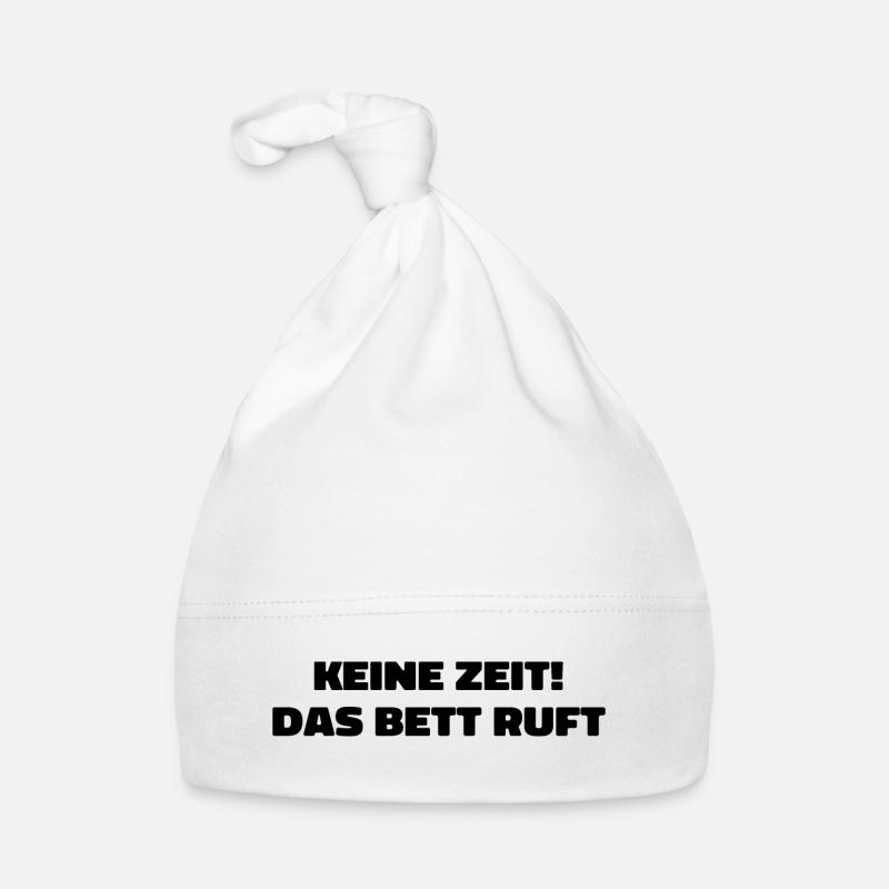 Pas de temps que le lit appelle Bonnet bio Bébé