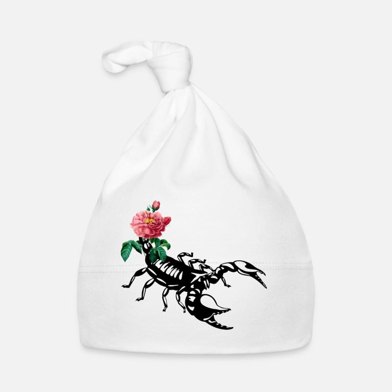 Scorpio Rose Baby Bio-Mütze