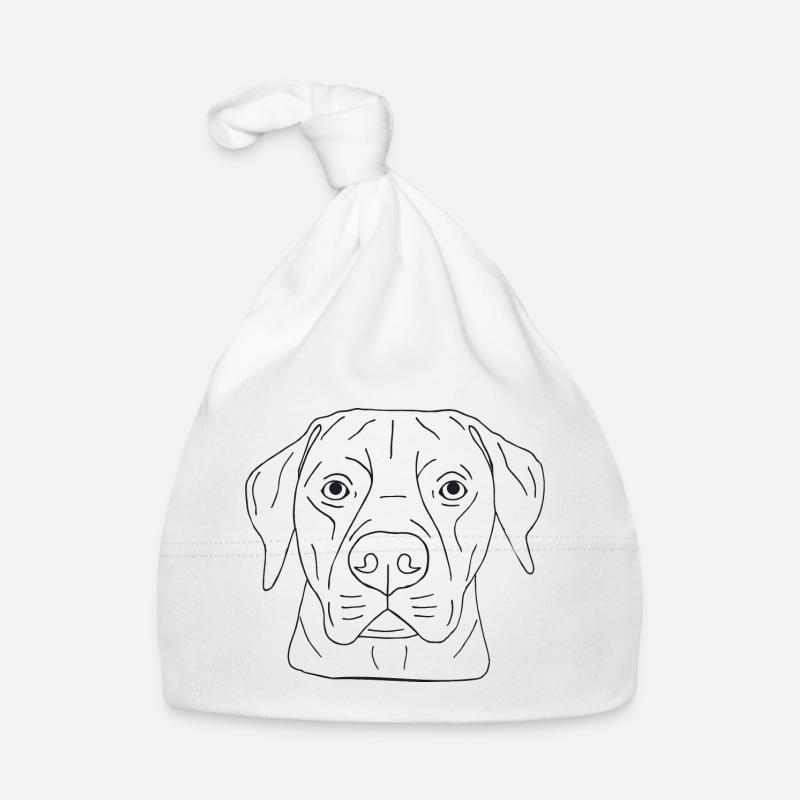 Labrador Baby Bio-Mütze