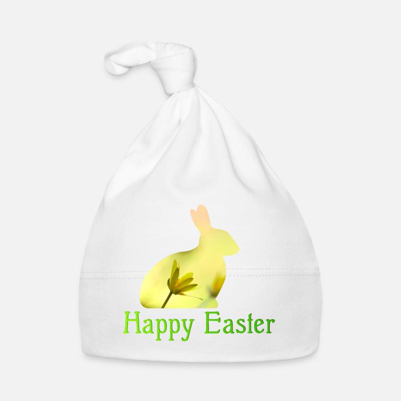 Happy Easter Baby Bio-Mütze
