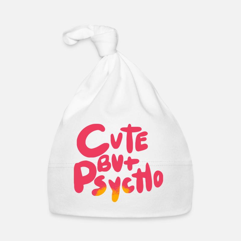Mignon mais psycho Bonnet bio Bébé