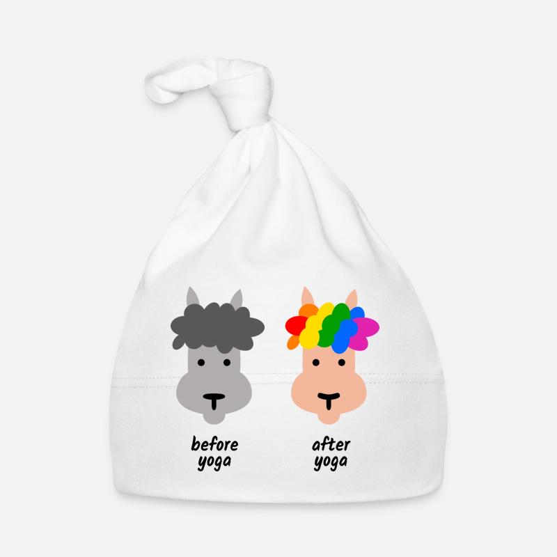 Cadeau de Lama Yoga Bonnet bio Bébé