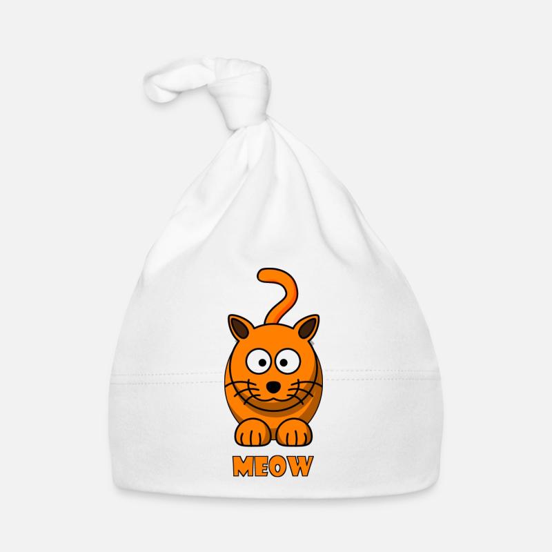 cat Organic Baby Cap