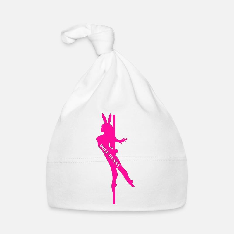 Pole Bunny Silhouette Organic Baby Cap