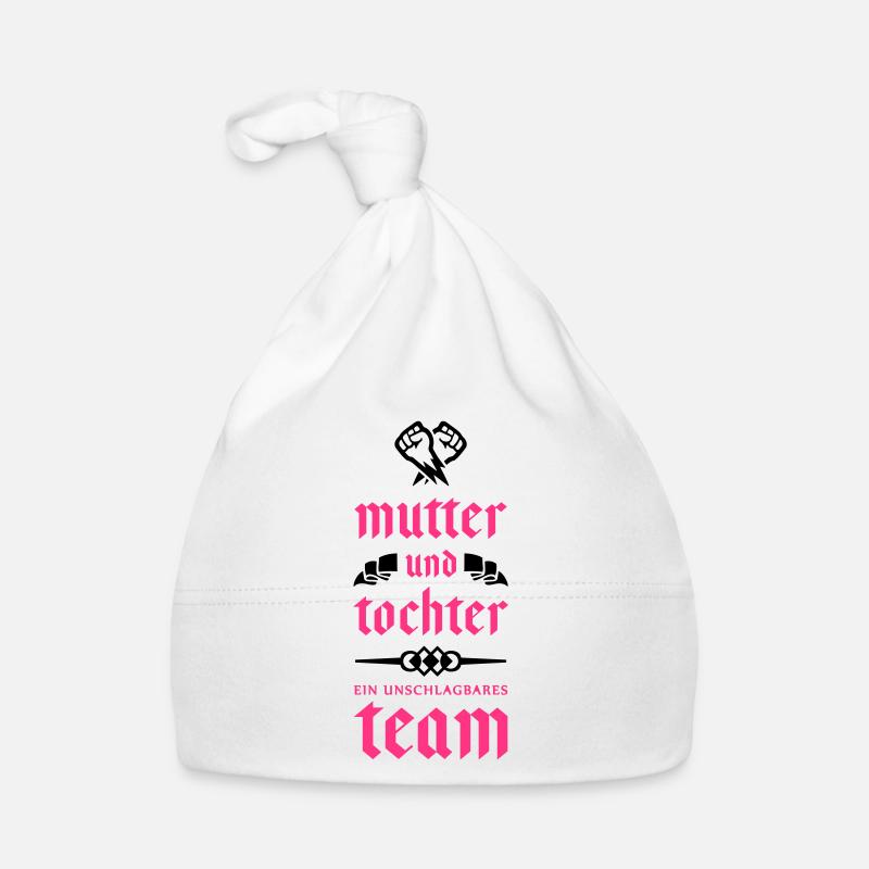 mutter tochter team Baby Bio-Mütze