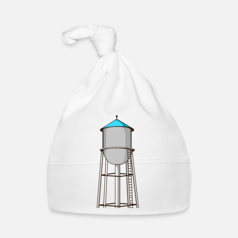 Wasserturm Baby Bio-Mütze