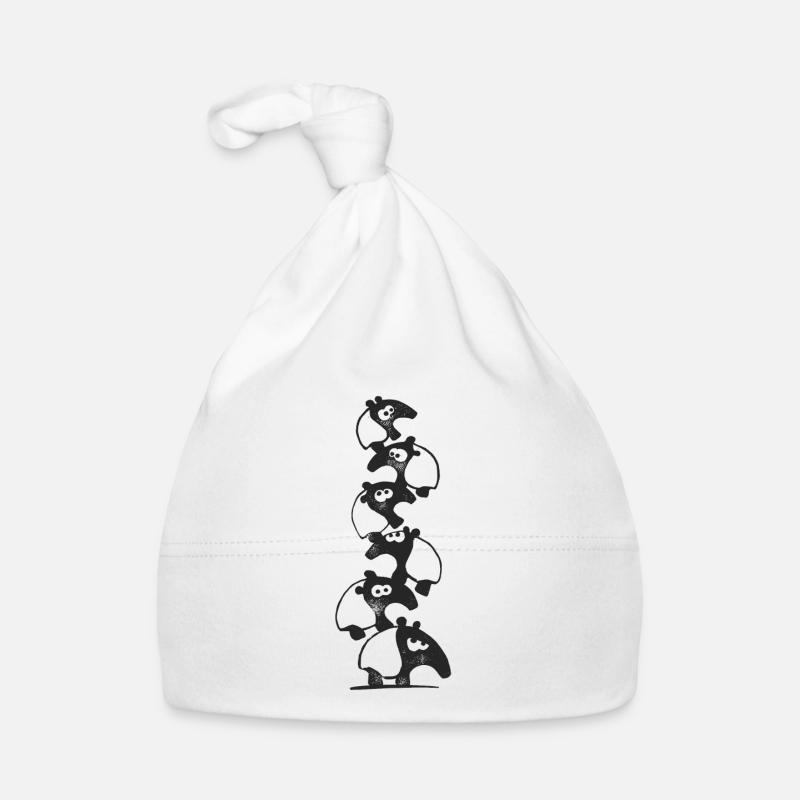 Tapir décontracté tas de tapirs de chat Bonnet bio Bébé